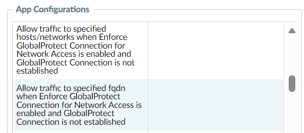 App Configurations